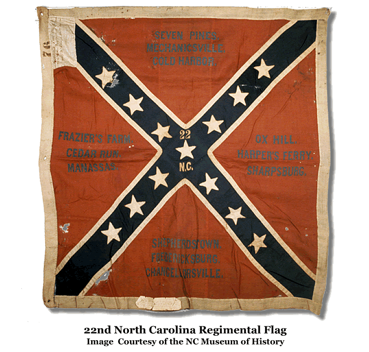 22nd NC Regimental Flag